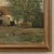 Framed Oil Painting on Canvas Signed Klein 'Country Farmhouse' For Sale - Image 9 of 16