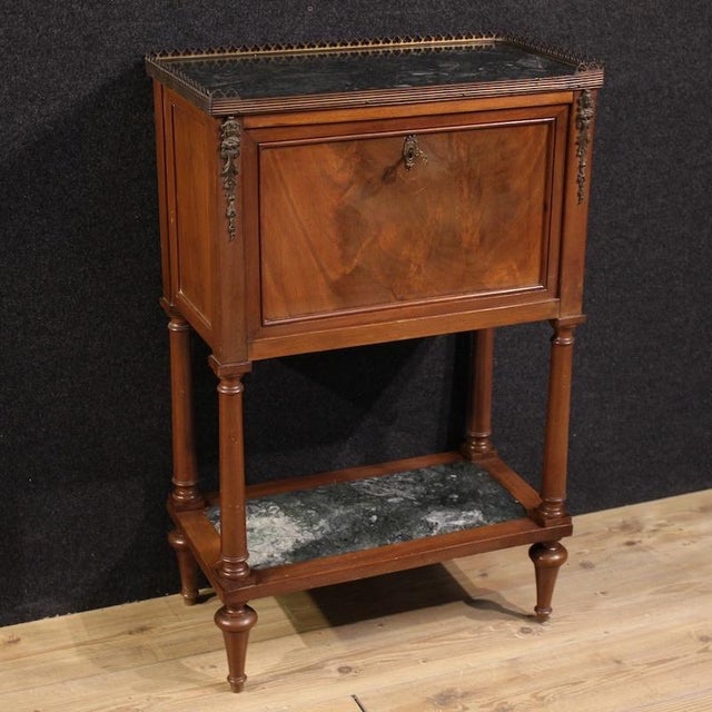 Small 20th Century Empire French Secretaire, 1950 For Sale - Image 13 of 13