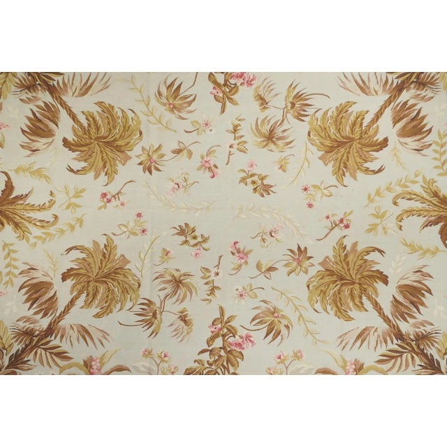 Traditional Aubusson Rug 7'7'' X 10'0" For Sale - Image 3 of 7