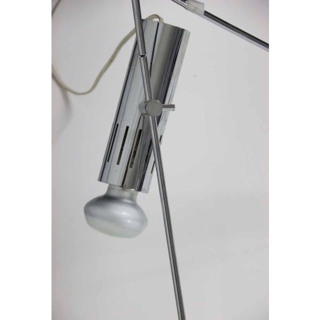 Silver 20th Century Library in Steel Rods by André Stern for Disderot, 1970 For Sale - Image 8 of 10