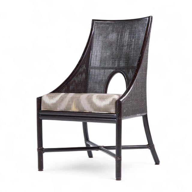 Barbara Barry for Baker McGuire Tobacco Cane Dining Chairs - Set of 6 For Sale In Chicago - Image 6 of 11