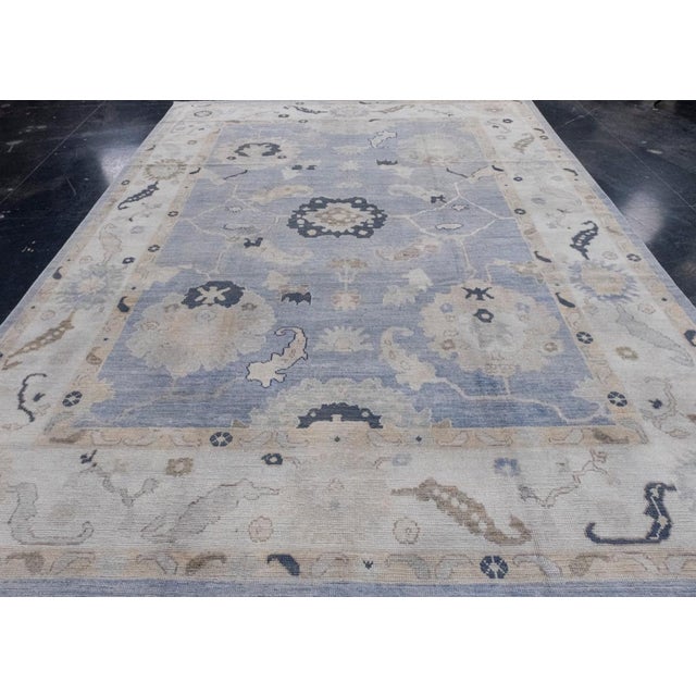 Turkish Oushak Rug 9' x 12'7" #16992 Explore a curated collection of hallway runners, wool rugs, and handmade masterpieces...
