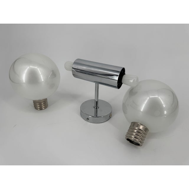 Motoko Ishii Space Age Wall Lamp by Motoko Ishii for Staff, Germany, 1970s For Sale - Image 4 of 12