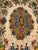 Persian-Style Pictorial Woven Tapestry With Royal Court Scene & Gold Fringe For Sale - Image 13 of 15