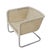 Contemporary Mid 20th Century Pair of Woven Rattan Armchairs For Sale - Image 3 of 6