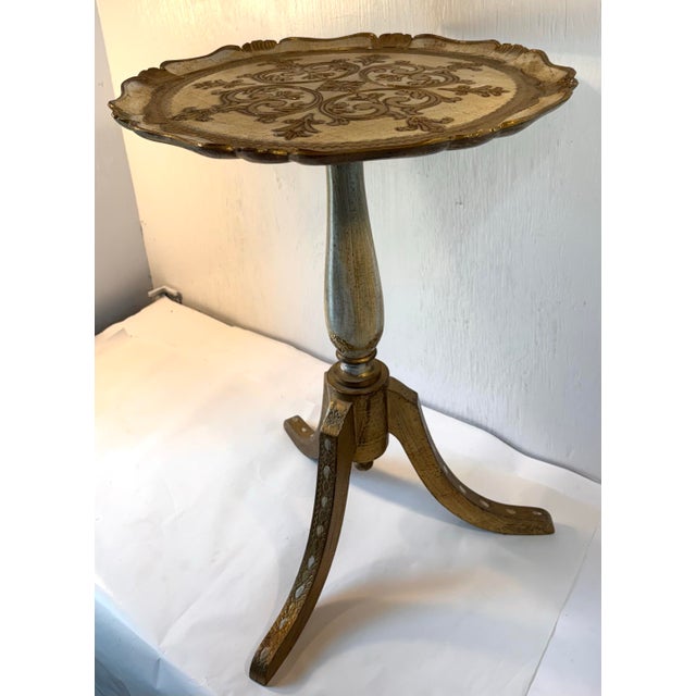 Vintage Italian Florentine Wine Table For Sale - Image 9 of 9