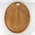 1970’s Tell City Wood Framed Oval Mirror For Sale - Image 11 of 12