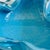 Murano Mid Century Alfredo Barbini Murano Art Glass Bowl - Bullicante Blue With Gold Flecks, Italy For Sale - Image 4 of 9