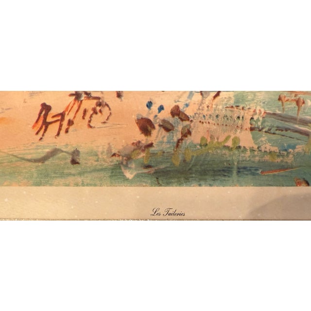Set of 4 Vintage Prints of Paris Scenes by Jean Dufy For Sale - Image 14 of 18