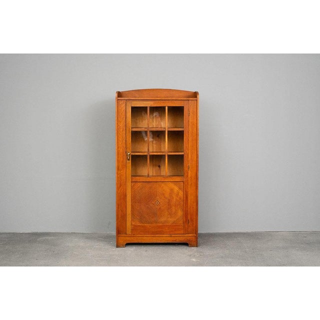 Item: Small bookcase Period & Style: Art Nouveau - first half of the 20th century Features: - Authentic eye-catcher for...