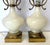 Antique Art Deco/ Hollywood Regency Style Alabaster Table Lamps With Bronze Figureheads- A Pair For Sale - Image 4 of 18