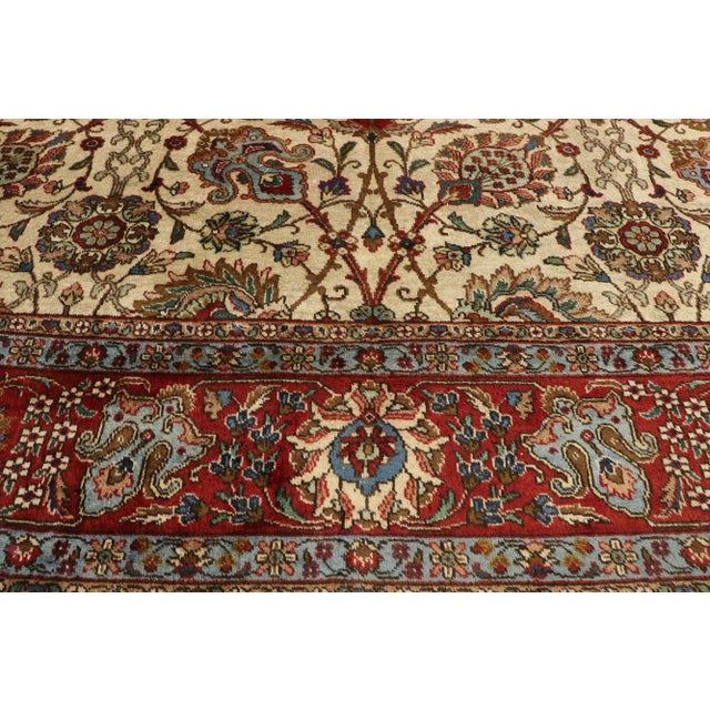 American Vintage Persian Tabriz Rug - 09'08 X 15'10 For Sale - Image 3 of 9