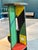 Futurist Stool in Tempera on Wood by Vittorio Osvaldo Tommasini for Farfa, 1920s For Sale - Image 6 of 11