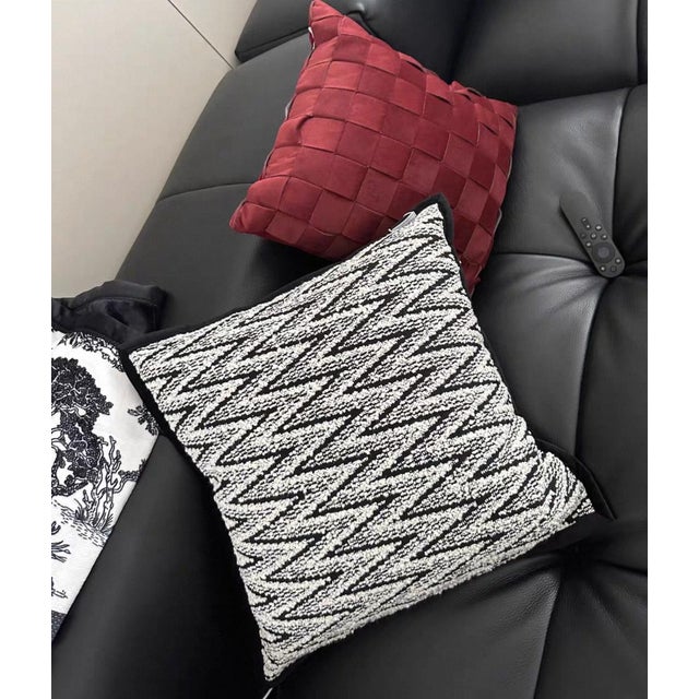 Modern Geometric Cushion——19 Inches For Sale - Image 11 of 12