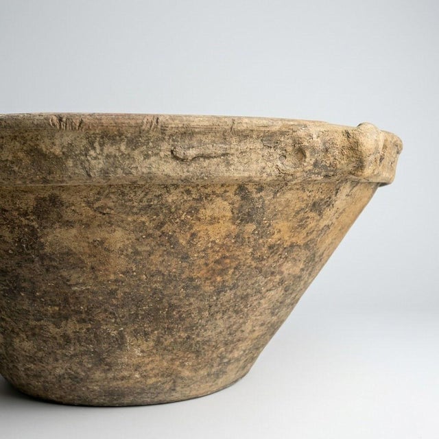 19th Century Large Glazed Terracotta Estate Tian For Sale - Image 3 of 17