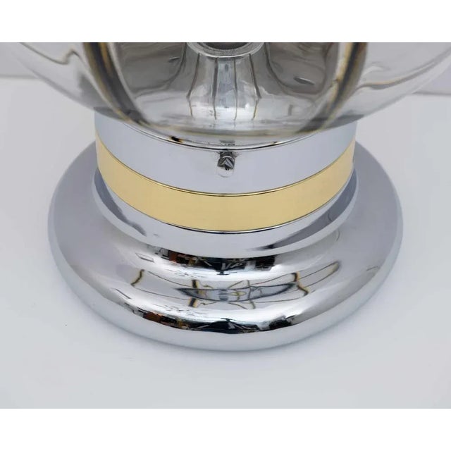 Mid-Century Modern Italian Sugar Toni Table Lamp in Murano Glass, 1970 For Sale - Image 9 of 10