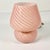 Vintage Boho Chic Hollywood Regency Murano Style Mushroom Table Lamp. For Sale - Image 14 of 15