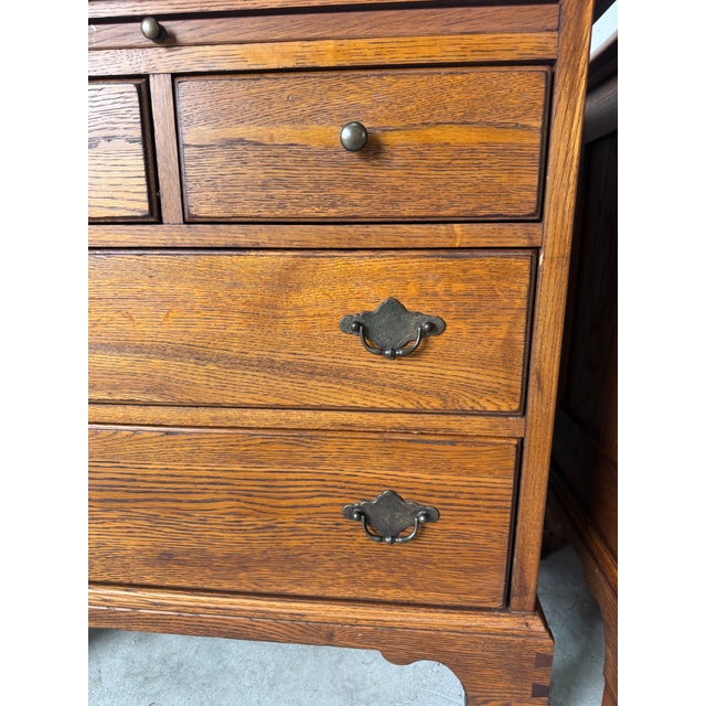 Pair of Drexel Studio Wooden Nightstands With Four Drawers & Pull-Out Tray For Sale - Image 13 of 18