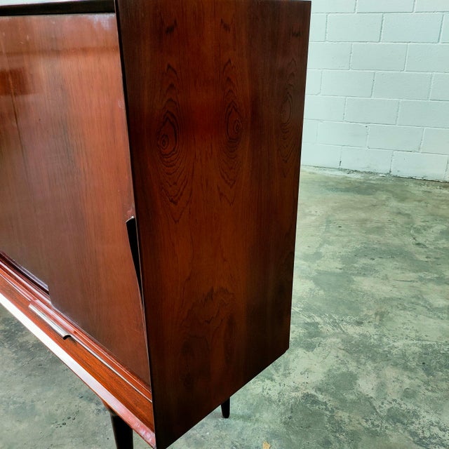 Brown Vintage Danish Teak Sideboard, 1970 For Sale - Image 8 of 10