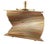 Copper Art Deco Copper and Brass Box in the style of John Otar, 1930s For Sale - Image 8 of 10