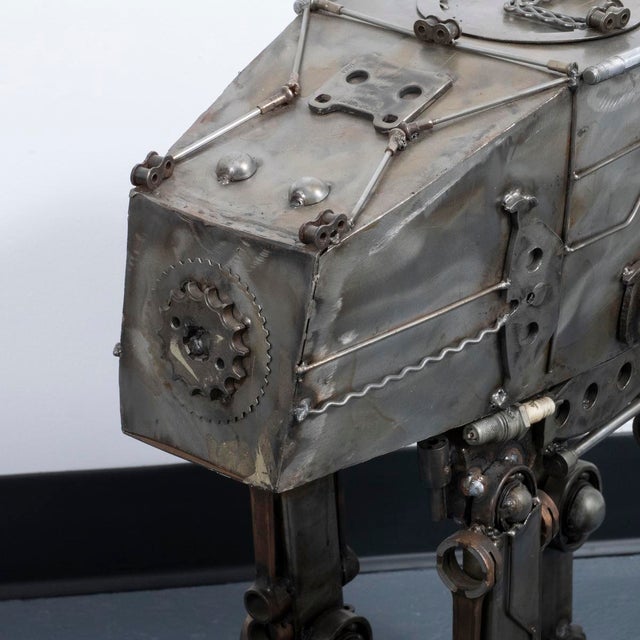Star Wars inspired Imperial walker sculpture For Sale - Image 11 of 12
