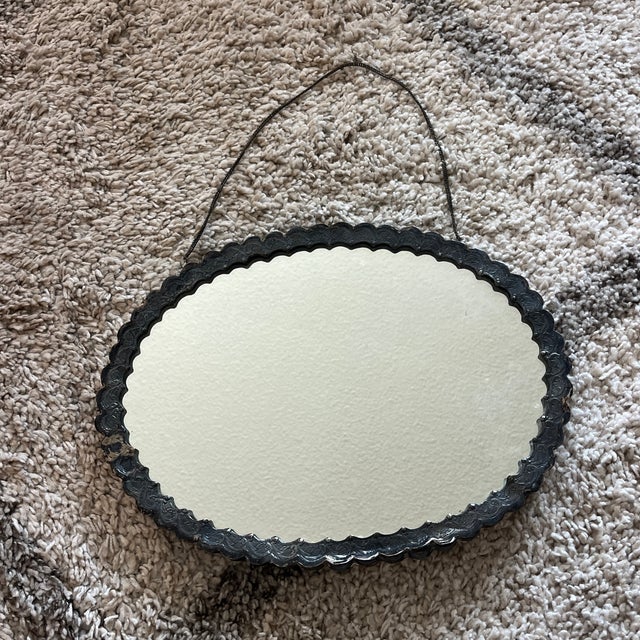 Turkish Sterling Silver Wedding Mirror For Sale - Image 4 of 10