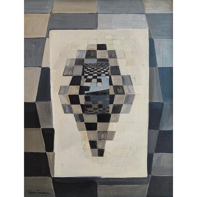 Lison, Favarger Reminiscence III, Oil on Canvas, Framed For Sale - Image 11 of 11