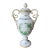 Large Herend Hungarian Porcelain Chinese Bouquet Urn - 14.5” Green For Sale