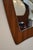 Mid-Century Danish Teak Wall Mirror with Sculptural Frame, 1960s For Sale - Image 6 of 10