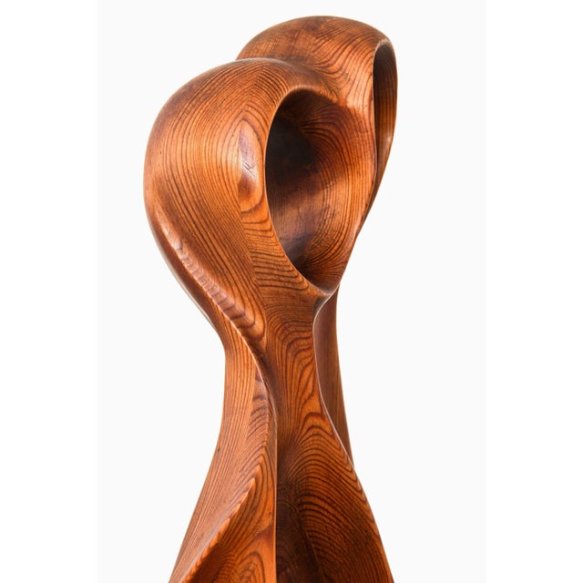 Sculpture in Pine by Johnny Mattsson, 1950s For Sale - Image 4 of 6
