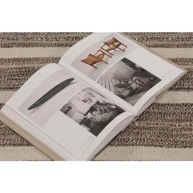 Vintage Persian Kilim in Beige and Brown Stripes - Rug & Kilim For Sale - Image 9 of 10