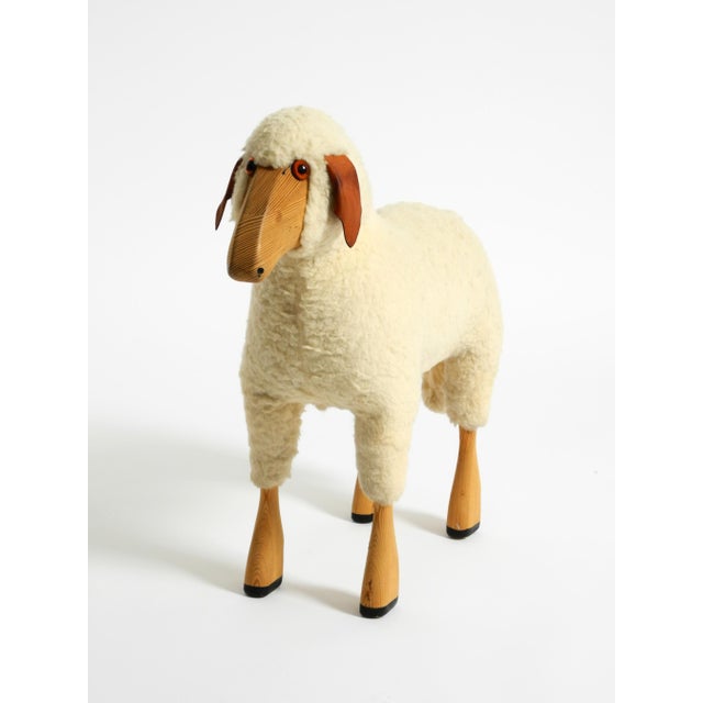 Animal Skin Sheep by Hanns Peter Krafft for Meier, 1980s For Sale - Image 7 of 18
