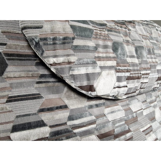 Textile Fabric and Fiberglass Comfort Armchair by T. Ammannati & G.P. Vitelli, Italy, 1970s For Sale - Image 7 of 9