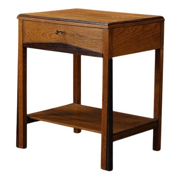 Amsterdam School Side Table, 1930s For Sale