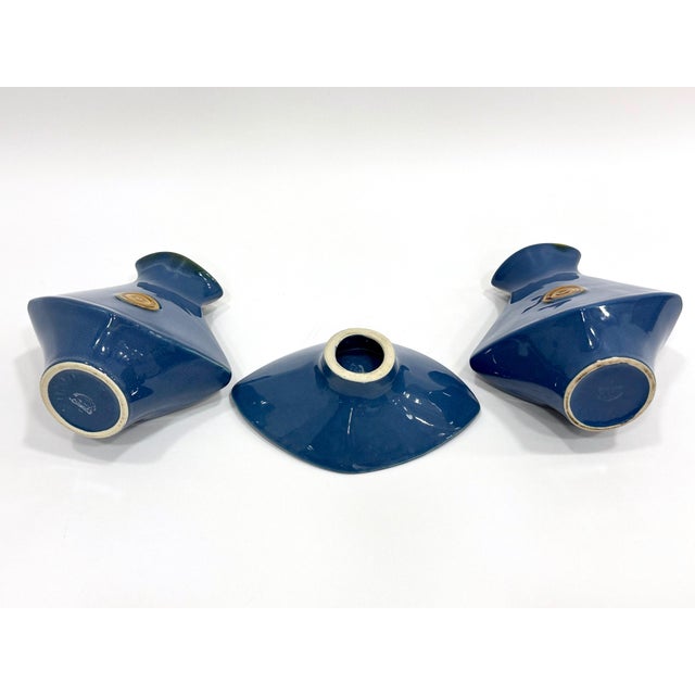 Mid-Century Vases and Bowl from Ditmar Urbach, 1970s, Set of 3 For Sale - Image 6 of 14