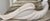 Presenting a vintage ceramic handmade studio art cornucopia in a neutral creamy white glaze. A one-of-a-kind piece that...