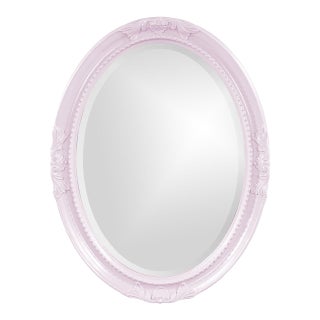 Queen Ann Mirror - Glossy Lilac For Sale