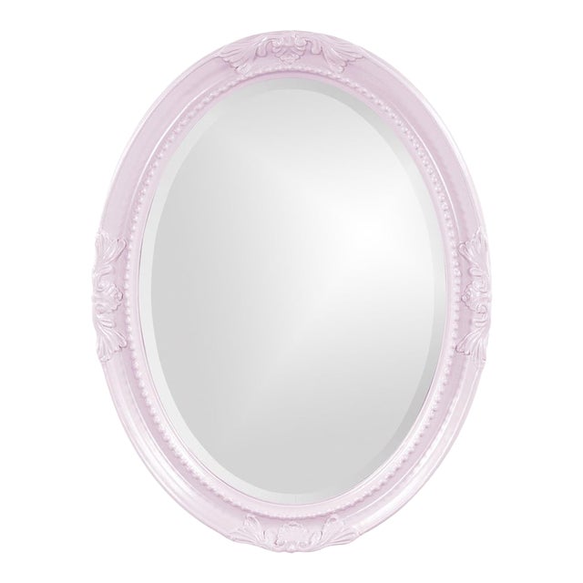 Queen Ann Mirror - Glossy Lilac For Sale