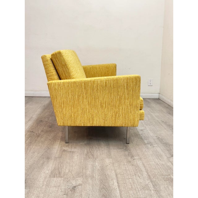 Textile Mid Century Modern Sofa For Sale - Image 7 of 10