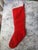 1960s Vintage Wool Needlepoint Christmas Stocking Santa For Sale - Image 5 of 7