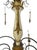 French Country French Country 9-Light Wrought Iron Chandelier With Carved Wood Accents For Sale - Image 3 of 13