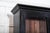 English Ebonised Pine Glazed Dresser, 1920 For Sale - Image 12 of 18