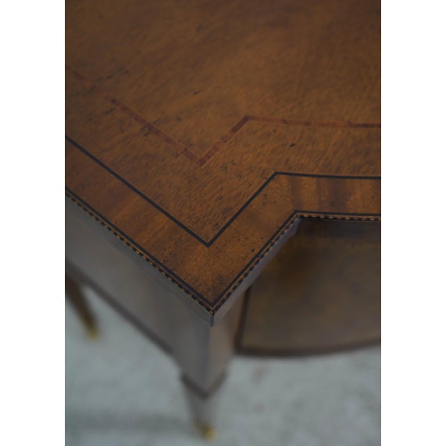 Wood 1990s Baker Stately Homes Inlaid Mahogany Sideboard For Sale - Image 7 of 18