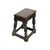 Brown Antique 19th Century English Oak Joint Stool 18.5" H For Sale - Image 8 of 8
