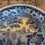 19th Century 19th Century Blue & White English Transferware Large Bowl For Sale - Image 5 of 8