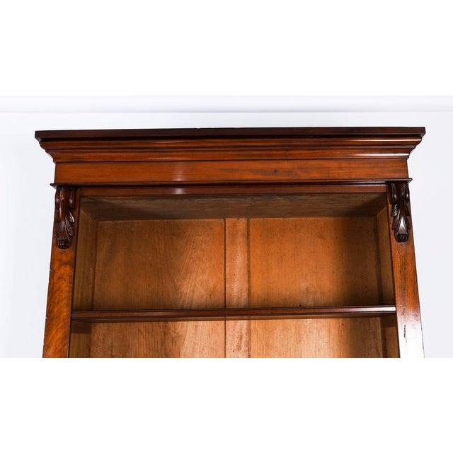 19th Century Antique 19th Century Victorian Open Bookcase For Sale - Image 5 of 11