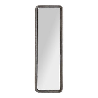 1970s Tall Sculptural Modernist Mirror by Burchiellaro For Sale