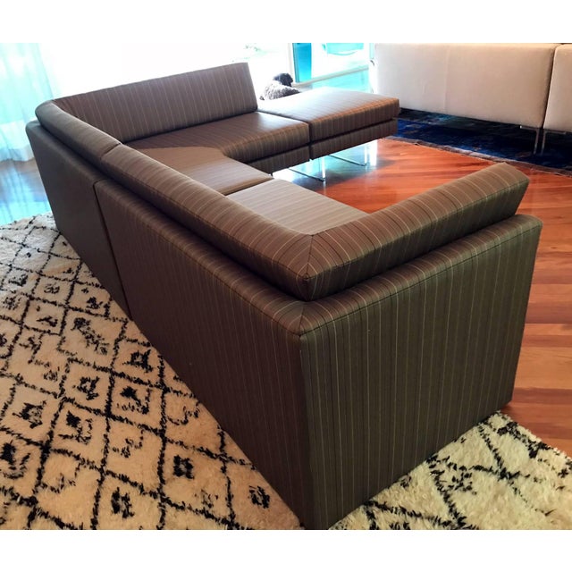 Fantastic Sectional Omnibus Sofa by Vladimir Kagan For Sale - Image 4 of 10