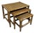 Rattan Nesting Tables, 1970s, Set of 3 For Sale
