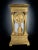 Late 19th Century Large Empire and Gilded Bronze Mercury Gilt Clock Portico, 1890s For Sale - Image 5 of 12